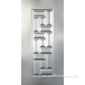 Piel de puerta de acero de diseño clásico